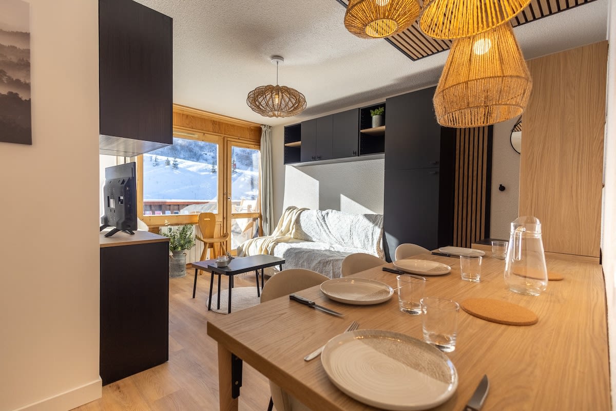 Appartement 4 personnes pied des pistes