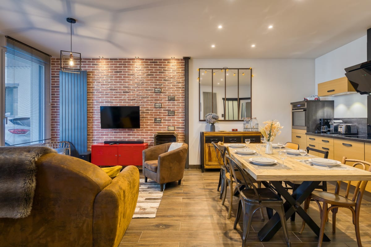  Maison Bruno : charme à Rouen avec parking sécurisé