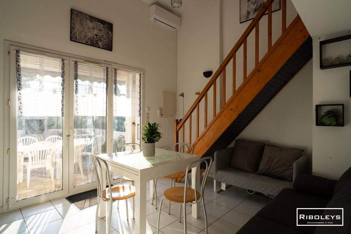  Maison Riboleys - Maison climatisée à 500m de la mer