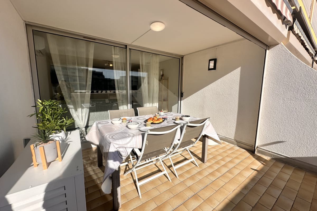  Le Catamaran - Studio proche de la mer avec terrasse 
