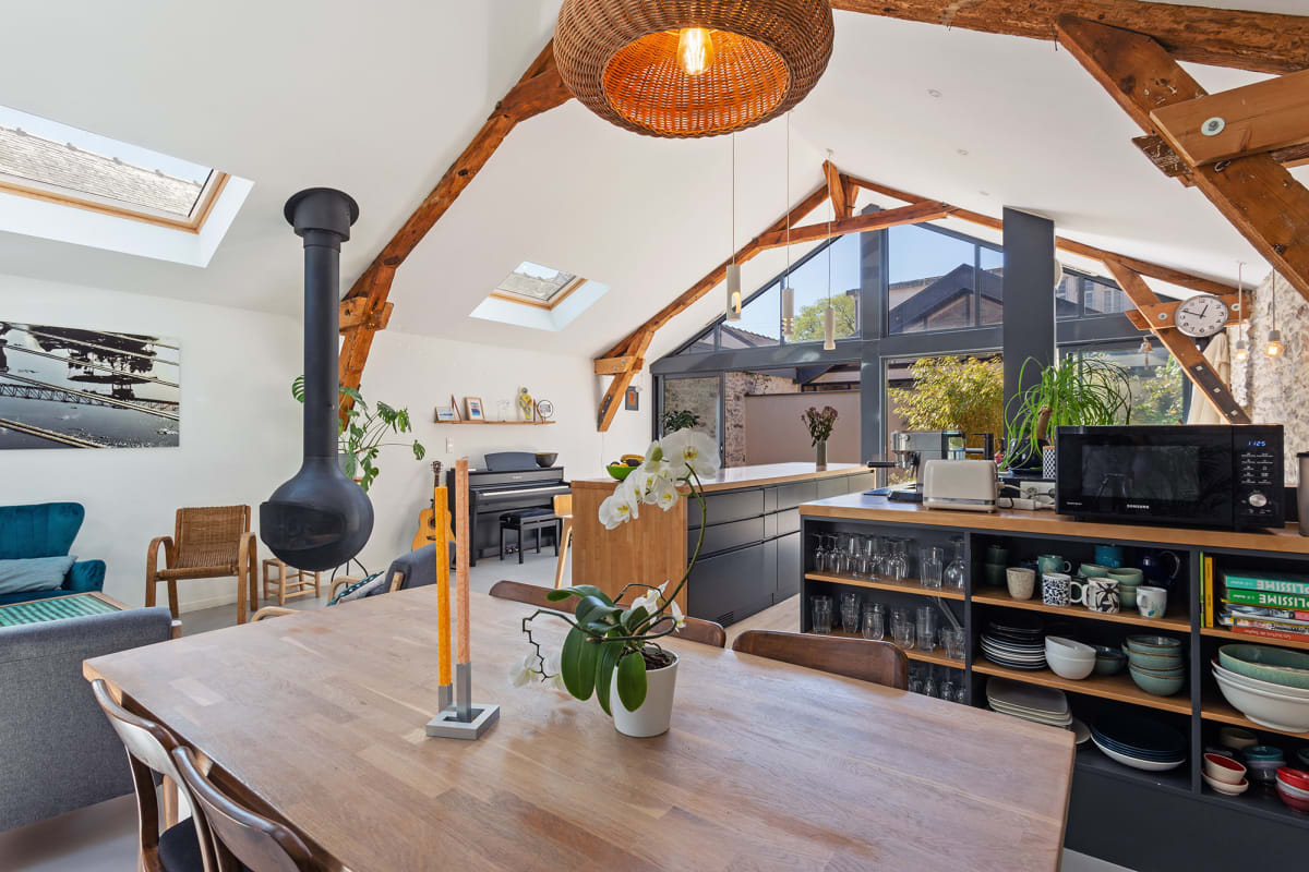 Maison   Loft sur l'Erdre  à 2 pas du Centre ville