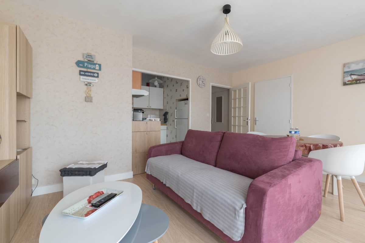  immobilier  LE VINTAGE - 300m plage - Wifi - Parking