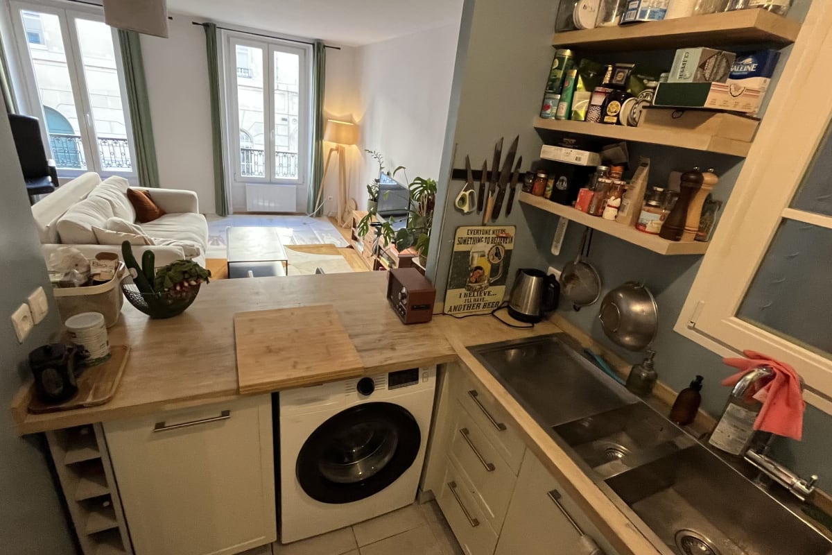  immobilier  T3 lumineux et calme 2 pas Montmartre Batignolles