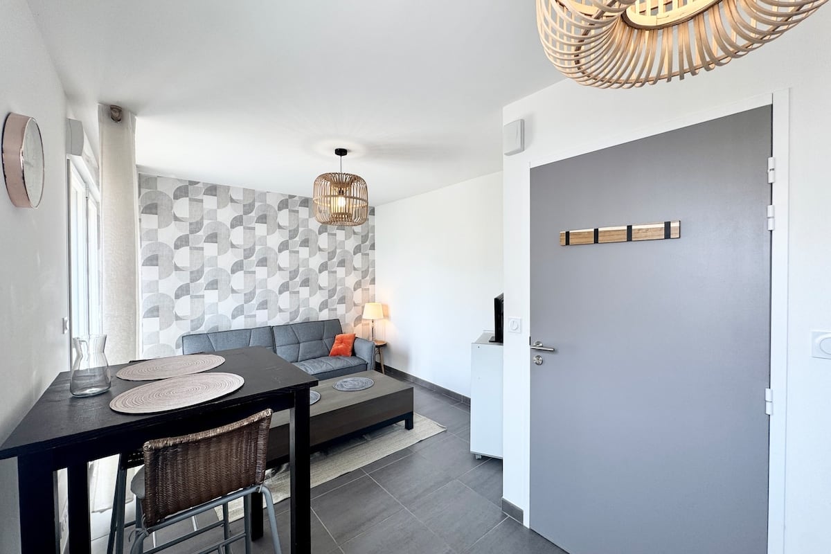 Immobilier T2 lumineux à Quiberon – tout à pied !  