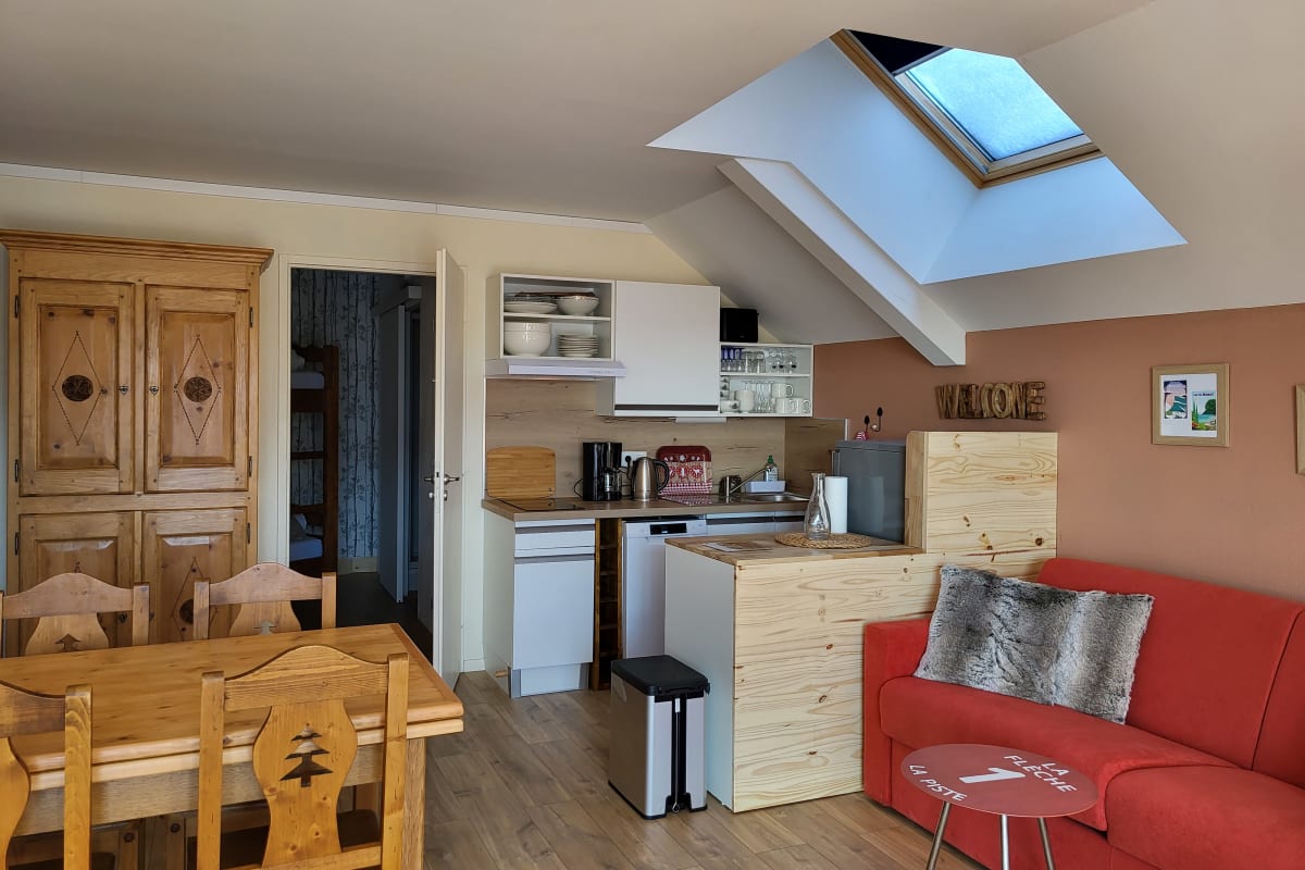 Appartement Appartement spacieux Au Petit Bois, La Féclaz 