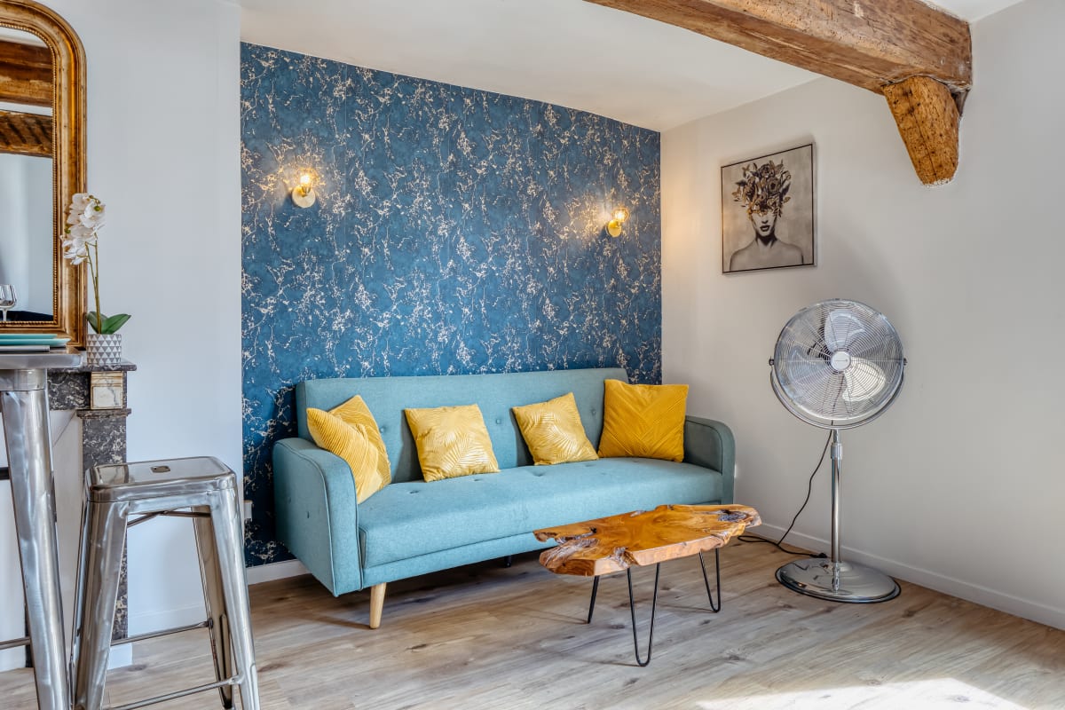Appartement Authentique 3 : nid urbain au charme envoûtant en plein coeur de Rouen 
