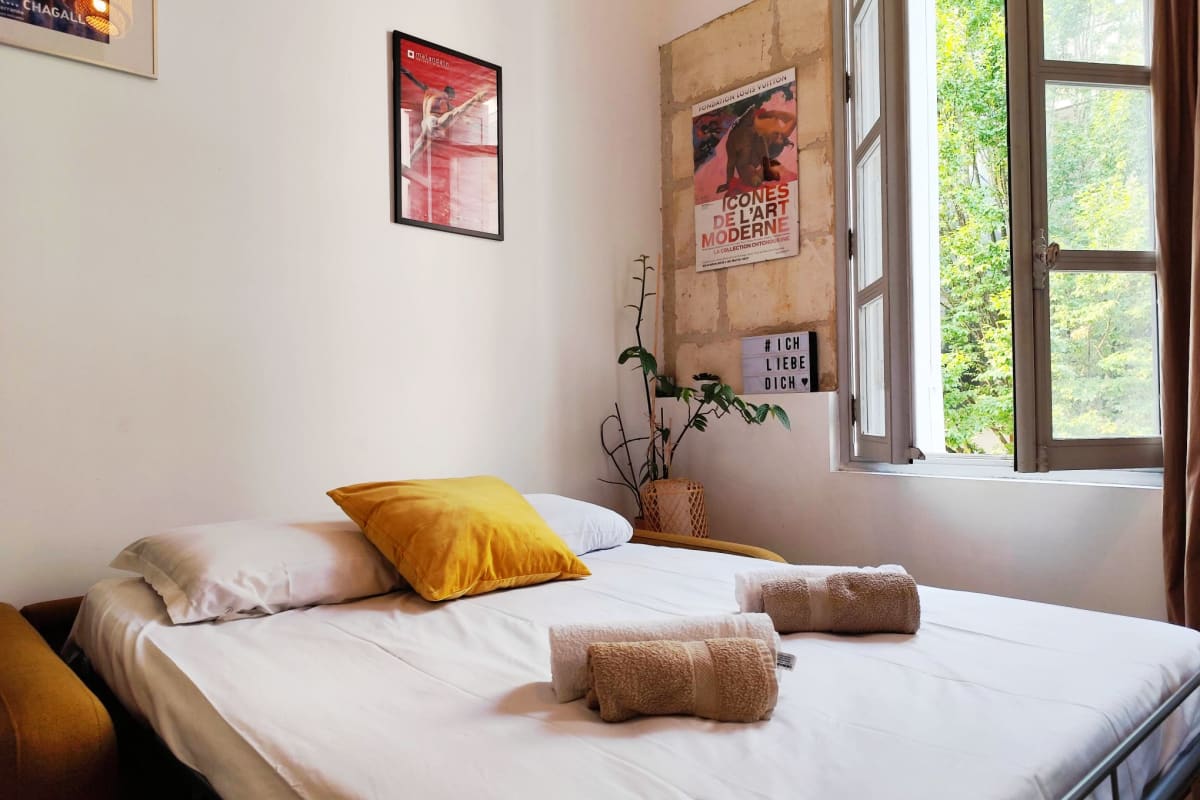 Immobilier Appartement lumineux et chaleureux à Bordeaux  