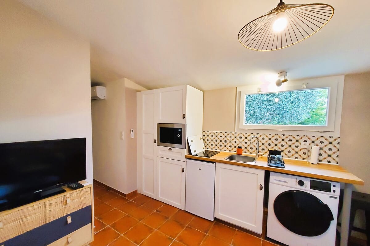  Appartement Bleu Mimosa, T2 près des Grands Buffets