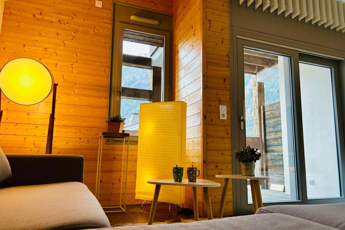  immobilier  Appartement moderne avec parking et vue Brevent