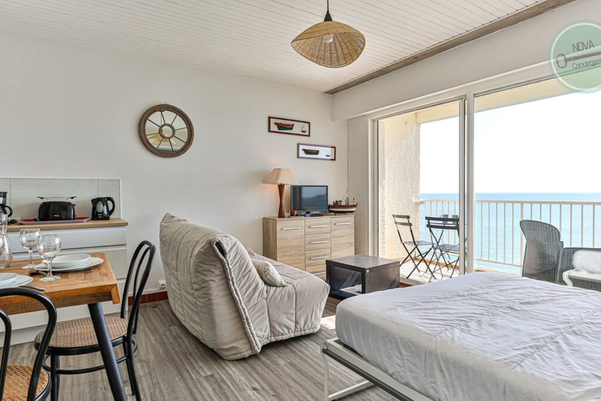 Appartement   Séjour d’exception face à l’Atlantique – Appartement vue mer avec balcon