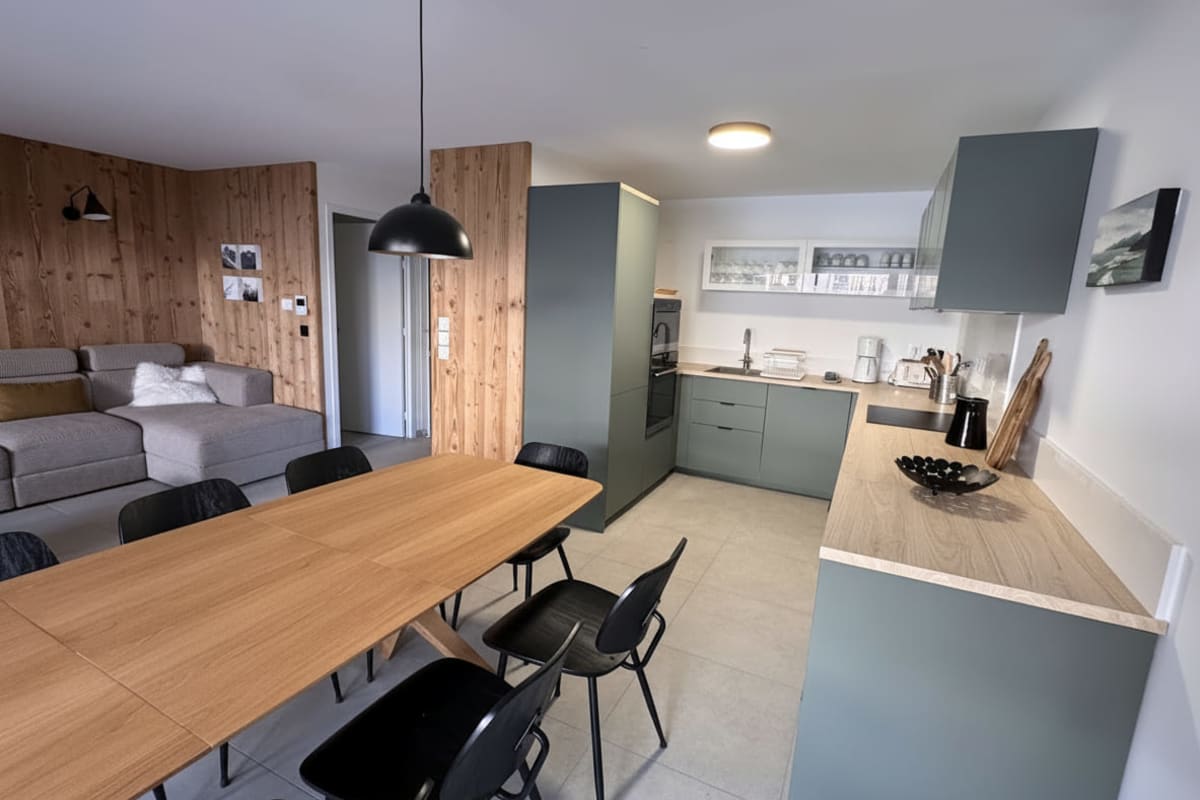  Appartement Grand standing au pied des pistes avec terrasse