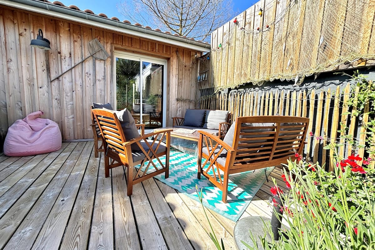 Maison Maison climatisée avec piscine au cœur du bassin 