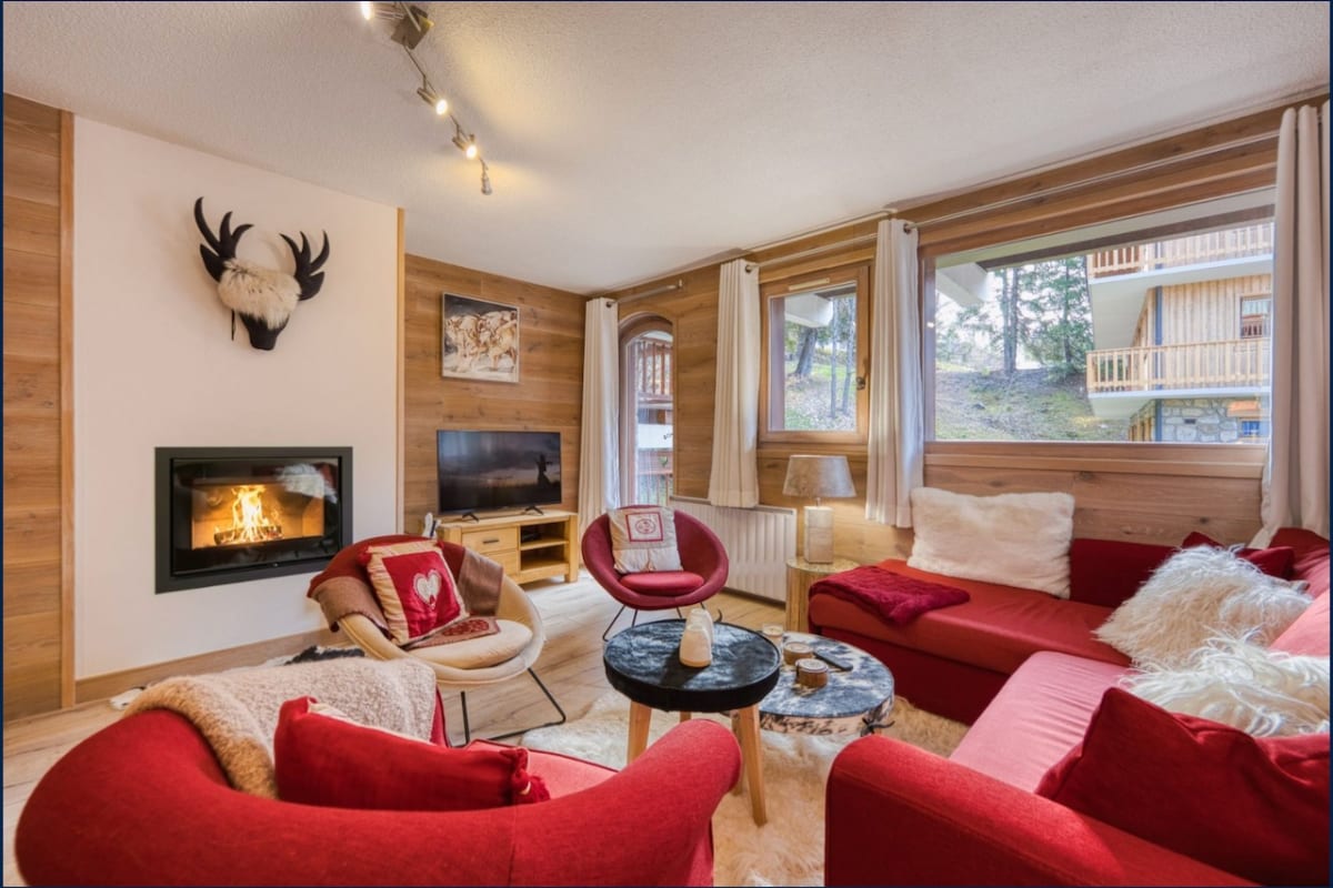  Appartement Christmas A6 – Appartement familial proche des pistes, Méribel Plateau