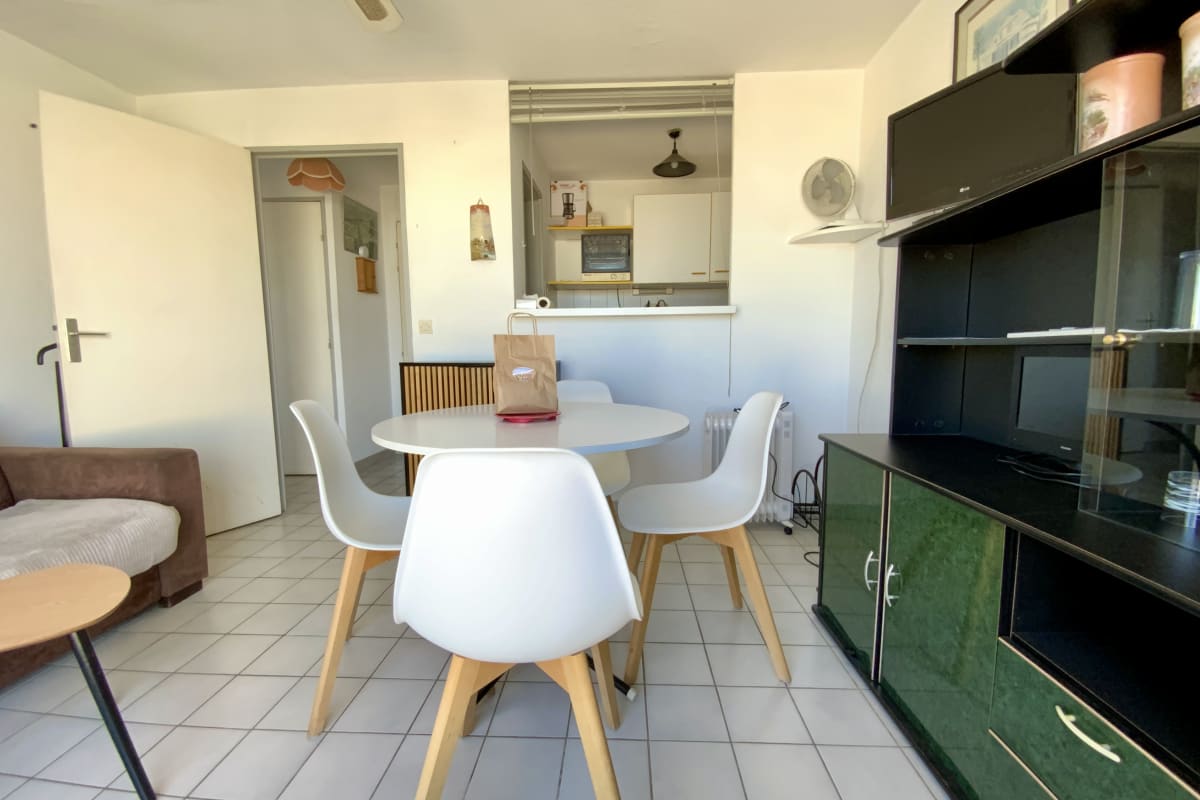 Immobilier LE MATHILDE - Appart 1 chambre Vue dégagée proche de la plage avec parking   