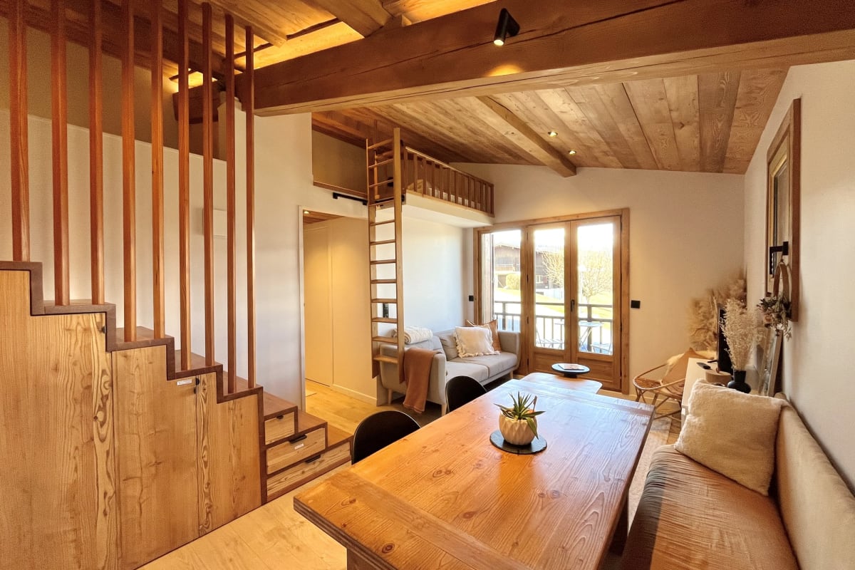  Appartement Studio de charme avec vue montagne & balcon