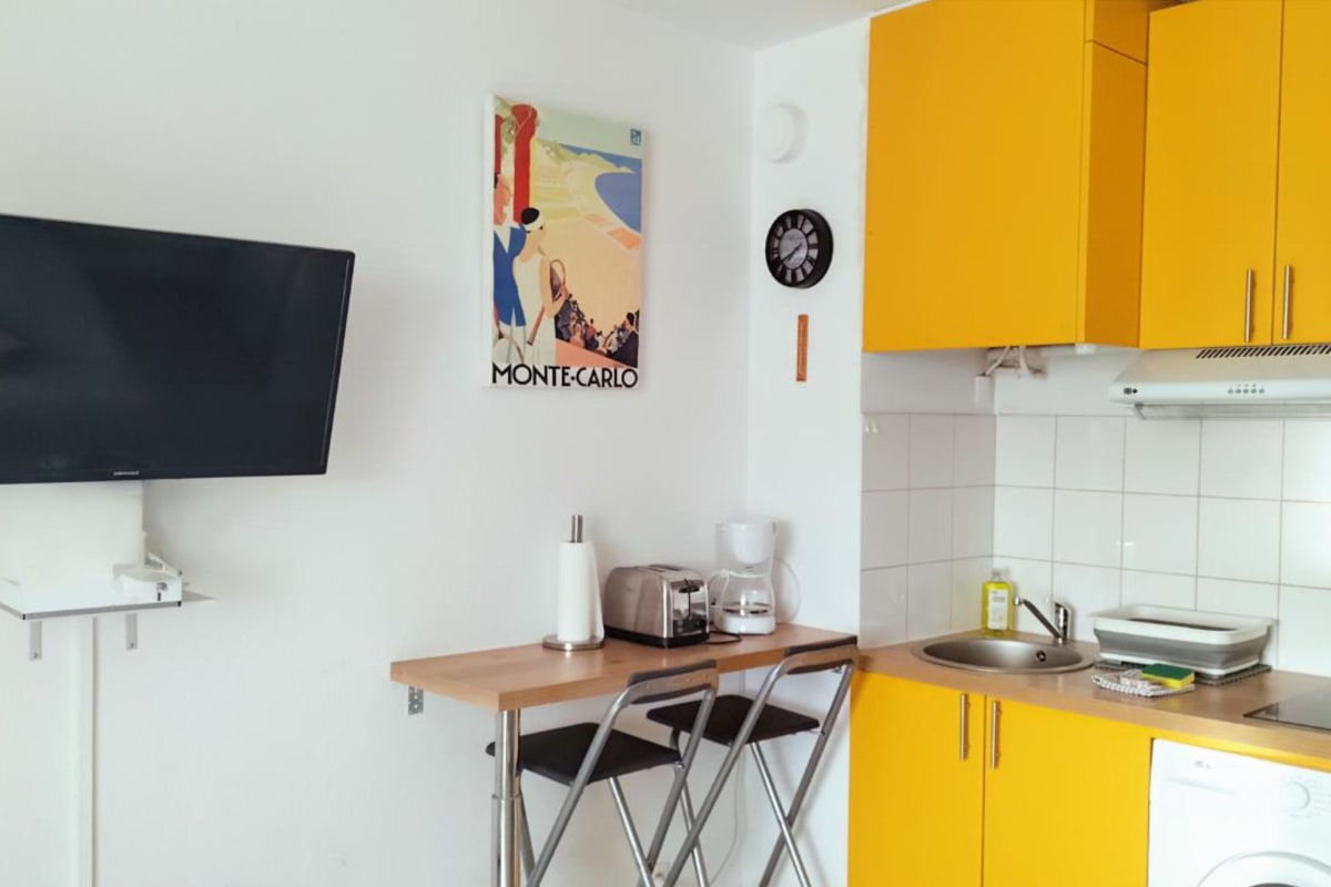 Appartement Studio climatisé avec parking à Sanary-sur-Mer 