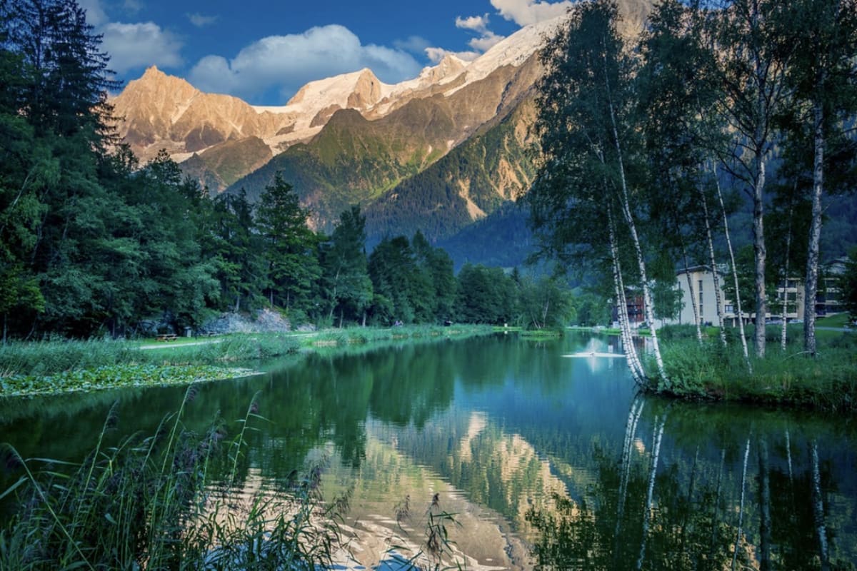  immobilier  Balcon vue chaîne du Mont-Blanc☀️ parking
