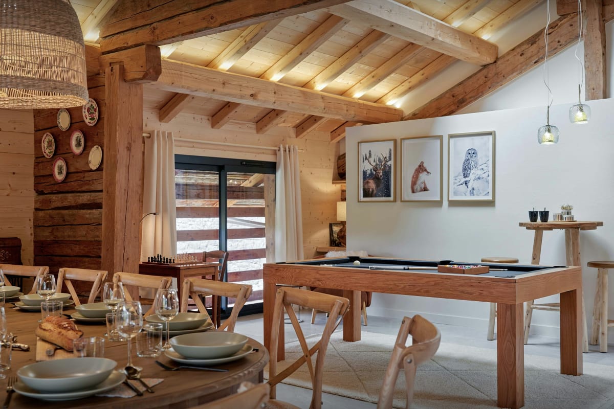 Chalet Appartement complet sur deux étages avec sauna et cheminée - OVO Network 