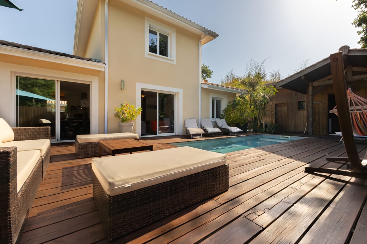 Villa Soléa – Piscine, terrasse & proche plage