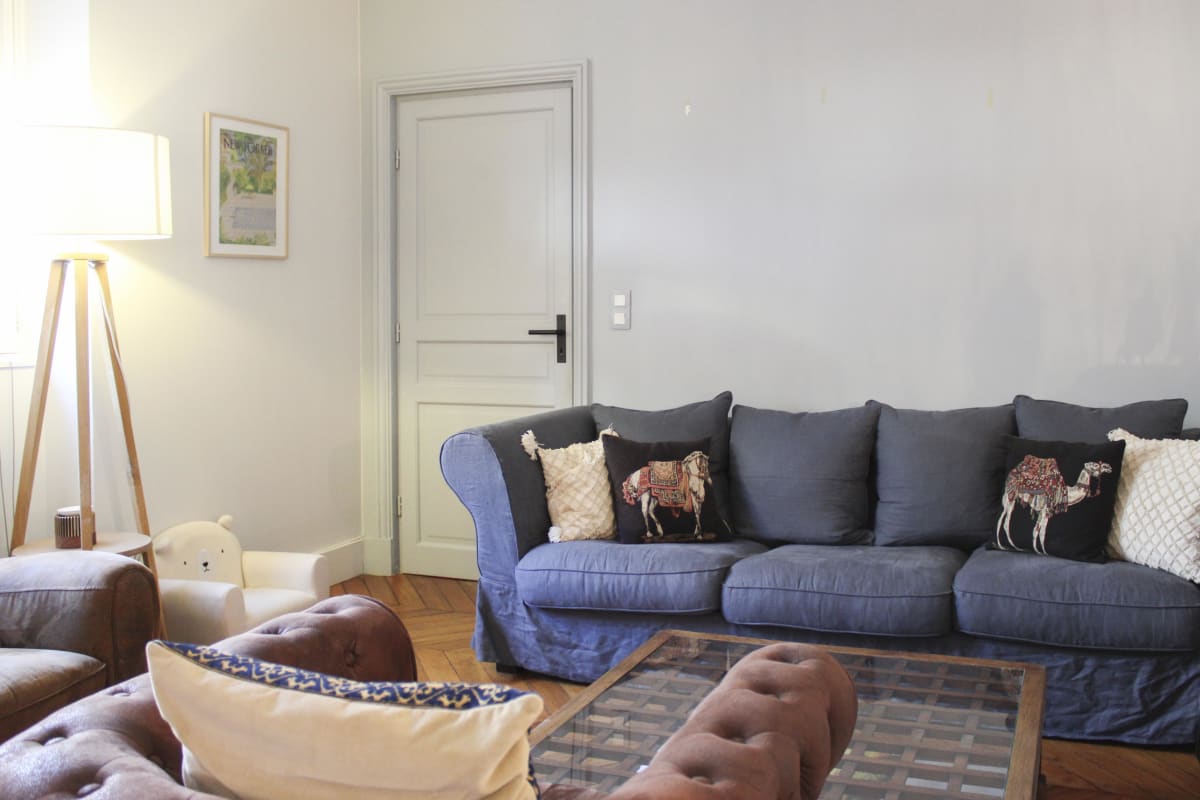 Appartement avec verrière au cœur de Paris