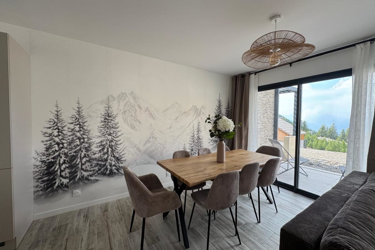 Chalet   Chalet Altéa - 7 à 8 pers - Neuf & Cosy - 300 m des Pistes
