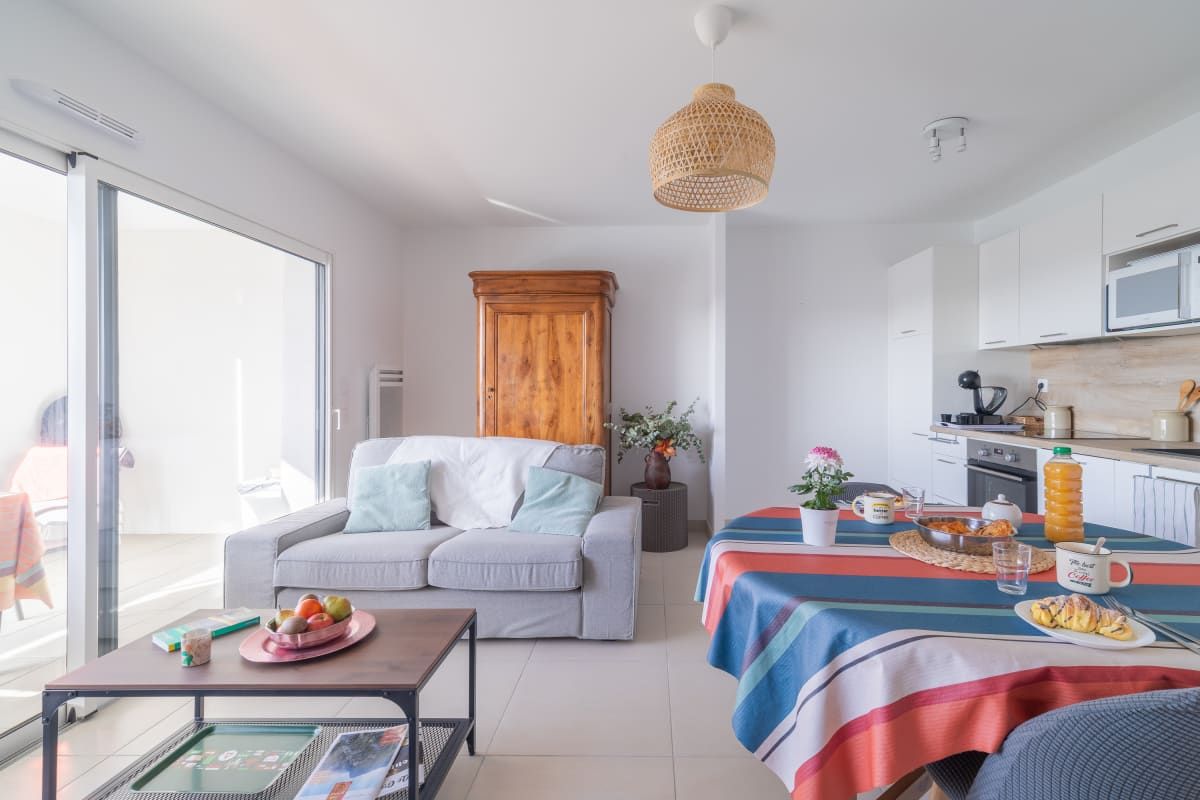 Appartement   L’Hortus – Vue montagnes - Balcon