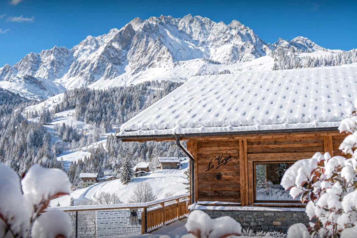 Chalet Chalet pour 14 à La Giettaz avec sauna, jacuzzi et panorama - OVO Network 