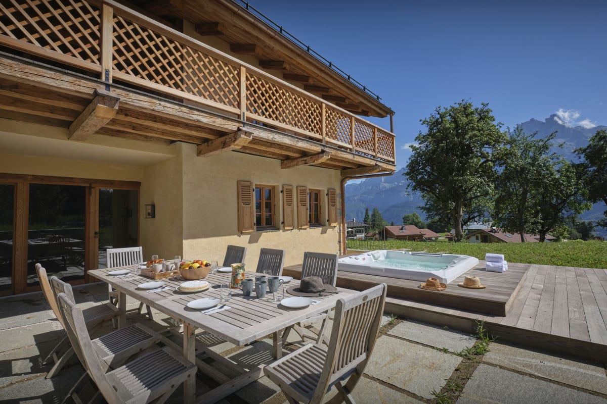 Chalet alpin pour 11 avec sauna, jacuzzi et salle de sport - OVO Network 