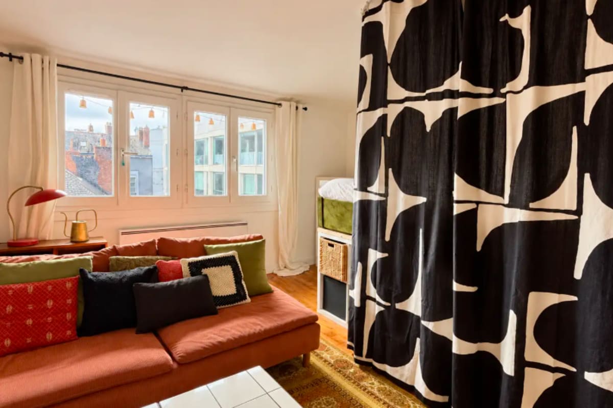  Appartement Studio charmant vue sur les toits, hypercentre