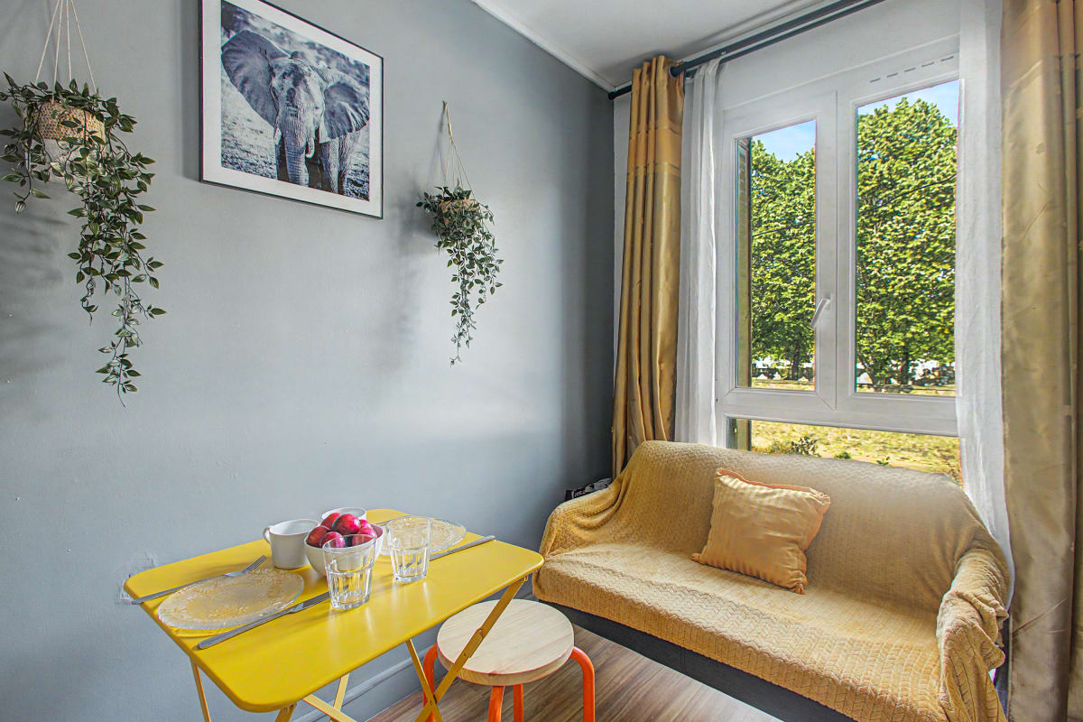 Appartement Le Nid d'or - Wifi - Proche Paris 