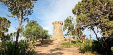 Genoese tower on the tip of Isolella