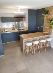 Dining area in the kitchen