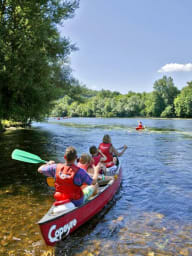 Descente de la Dordogne en canoé