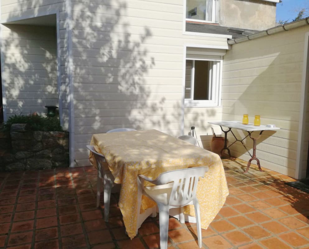 Belle maison face au bois des aulnes et la plage