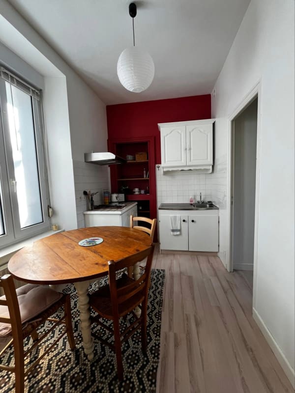  immobilier  STUDIO GUINGAMP vue jardin