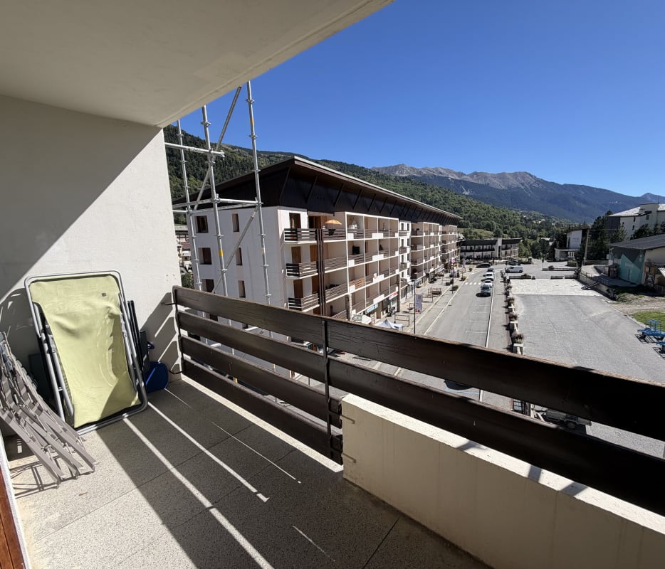Immobilier Studio avec balcon au pied des pistes  