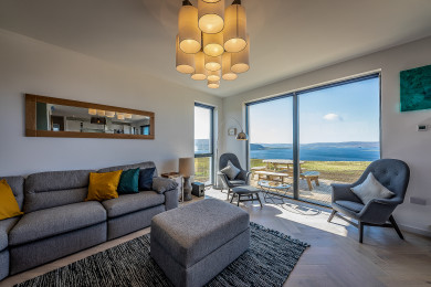 Living room with amazing views