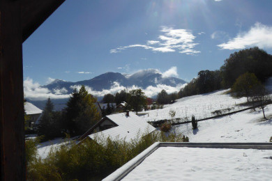 Vue depuis le chalet