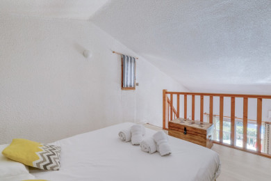 Chambre en mezzanine (lit 140cm)