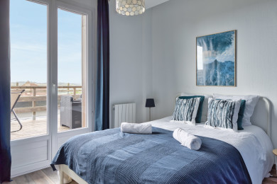 Chambre avec accès terrasse 