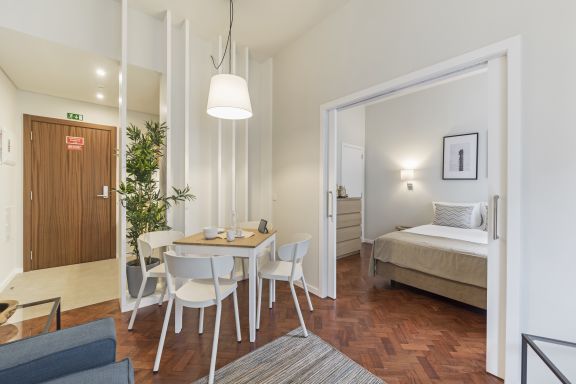 Downtown Funchal Apartments 1B Norte, in the heart of the city.
