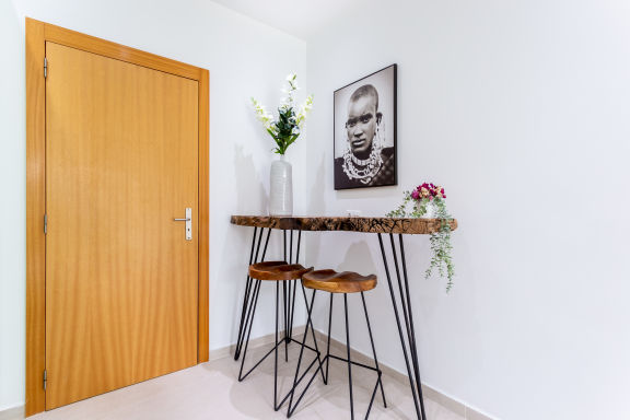 Art-inspired modern apartment near Lagos marina and beaches
