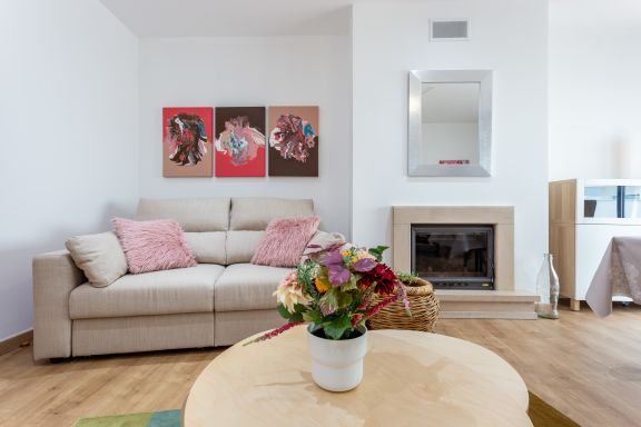 Artistic and stylish apartment