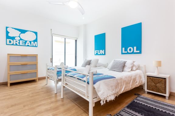 Artistic and stylish apartment
