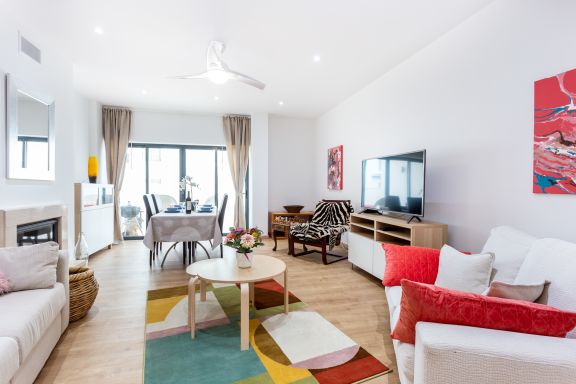 Artistic and stylish apartment