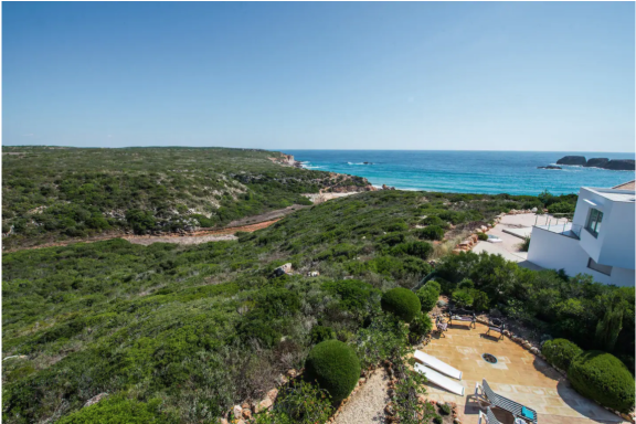 Villa Ocean Blue mit atemberaubendem Panoramablick über den Atlantik 