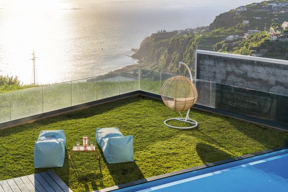 With pool and superb sea view - Villa Candelária