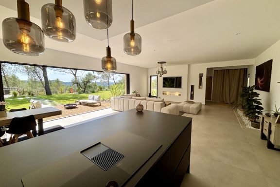 Villa Fanny, piscine avec vue panoramique