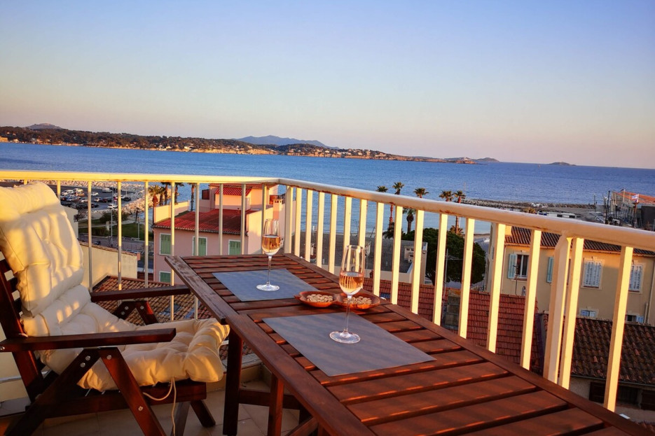 Balcon d'angle avec superbe vue