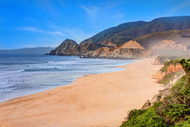 Golden Sand of Montara State Beach